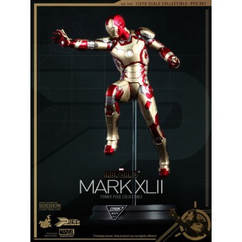 Iron Man 3 Power Pose Series Action Figure 1/6 Iron Man Mark XLII 30 cm